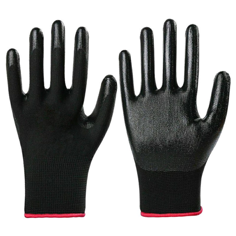 Gardening Gloves Manufacturer - Nitrile Coated Waterproof Puncture Resistant EN388 Certified 25cm Anti-Slip Palm