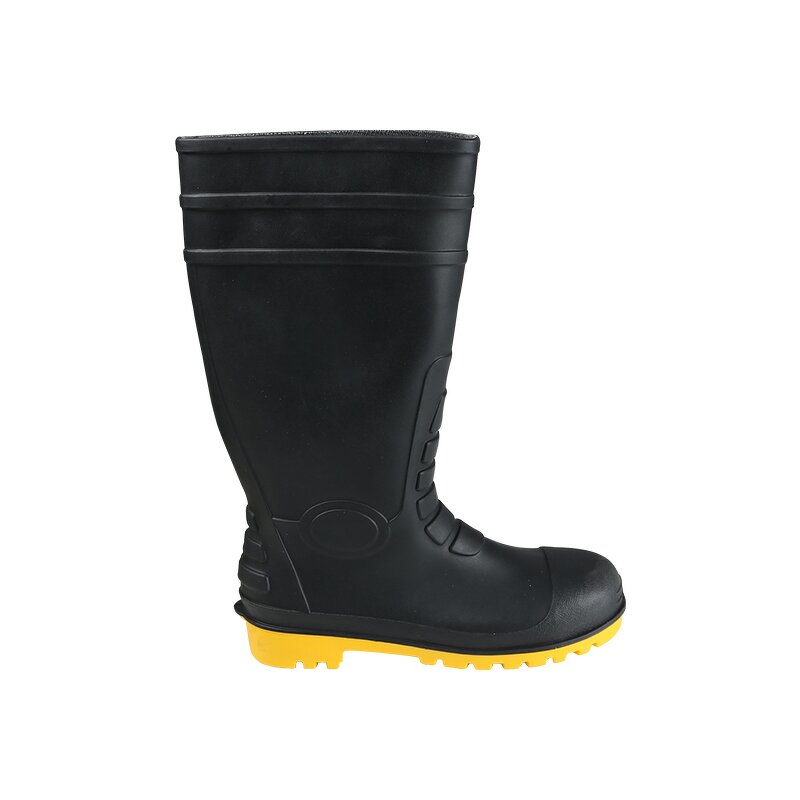 Work Boots Manufacturer - Anti Smashing Anti Piercing Long Tube Steel Toe Waterproof Anti Slip