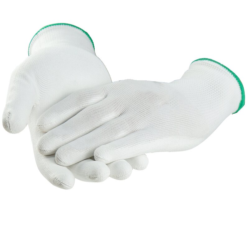 Work Gloves Manufacturer - Factory Direct PU Coated Palm Lightweight Flexible Abrasion Resistant Elastic Cuff