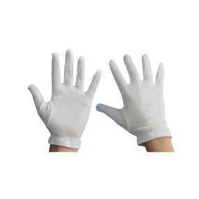 Inspection Gloves Manufacturer - 100% Cotton XL Size Polyester and Leather for General Purpose and Touch Screen
