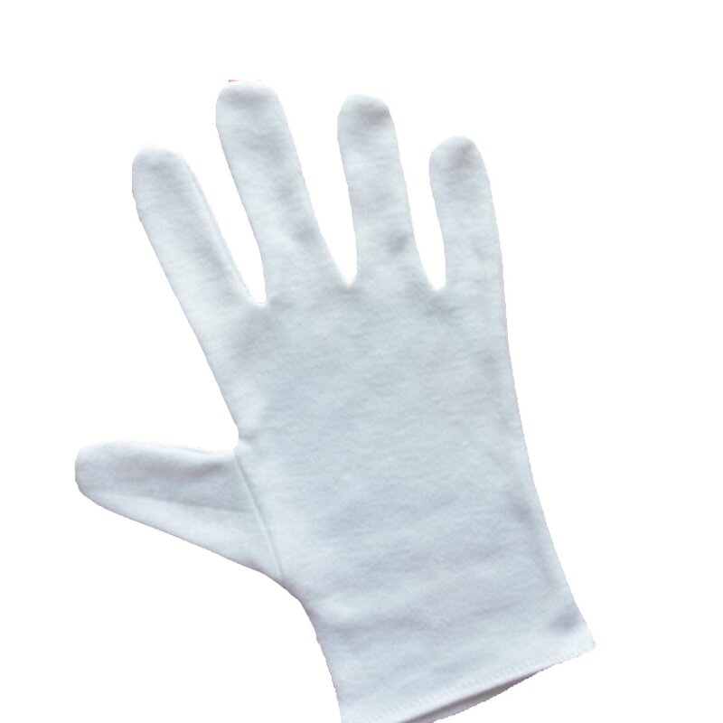 Inspection Gloves Manufacturer - 100% Cotton XL Size Polyester and Leather for General Purpose and Touch Screen