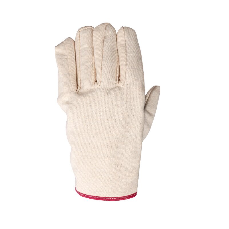 Canvas Gloves Manufacturer - 24-thread Double-layer Fully Lined Thickened Welder Wear-resistant