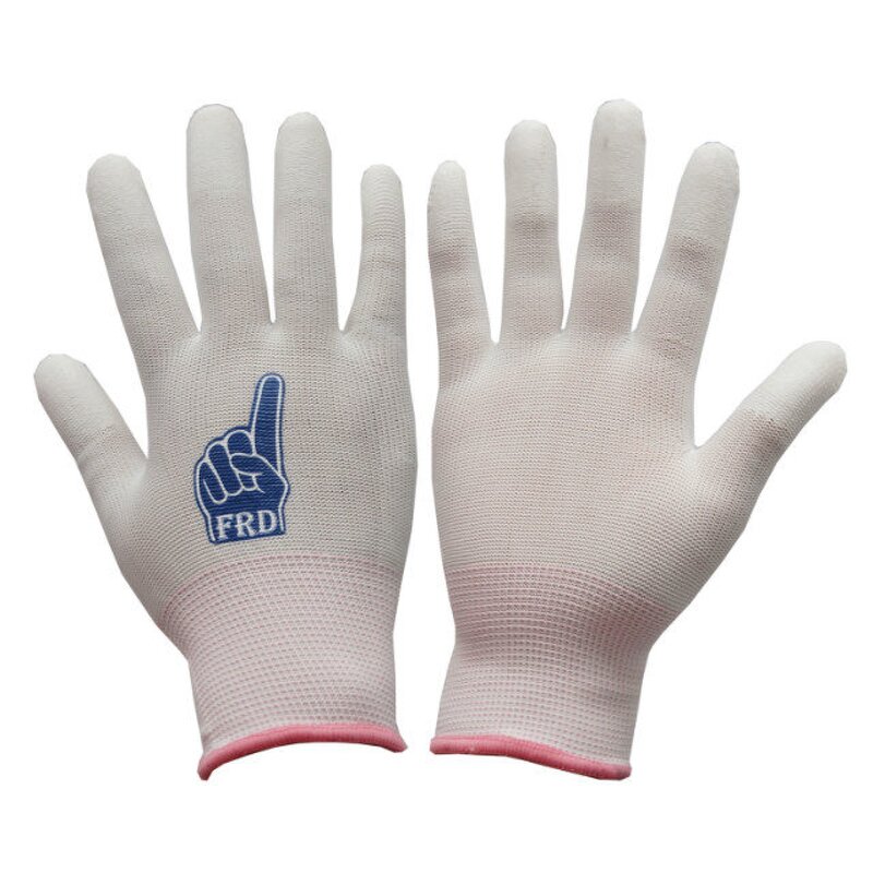 Work Gloves Manufacturer - Wholesale Price 13 Gauge PU Top Finger Coated Breathable Durable Anti-Slip for Assembly