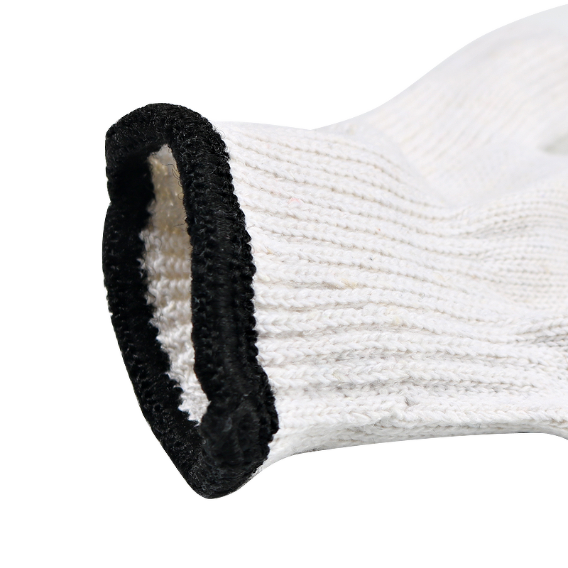 Working Gloves Manufacturer - Wholesale Price Cotton Knitted Elastic Cuff 7-10 Gauge Direct Factory Supply Custom Logo