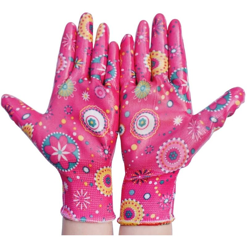 Gardening Gloves Manufacturer - Nitrile Coated Waterproof Puncture Resistant EN388 Certified 25cm Anti-Slip Palm