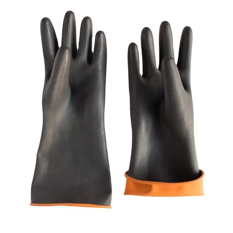 Safety Gloves Manufacturer - Household Acid Alkali Oil Protection Solvent Latex Rubber Free Heavy Duty Chemical Resistant