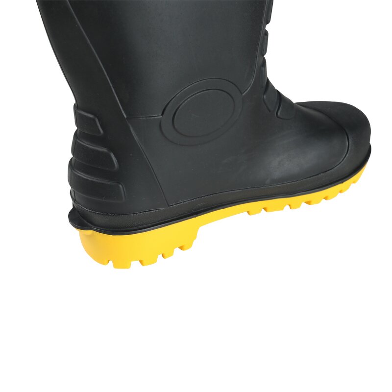 Work Boots Manufacturer - Anti Smashing Anti Piercing Long Tube Steel Toe Waterproof Anti Slip