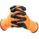Latex coated gloves