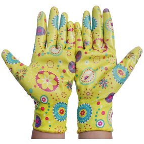 Gardening Gloves Manufacturer - Nitrile Coated Waterproof Puncture Resistant EN388 Certified 25cm Anti-Slip Palm
