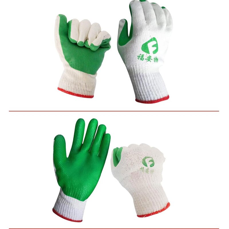 Work Gloves Manufacturer - Industrial Grade Rubber Coated Oil Abrasion Resistant Tear-Resistant FURUNDA FRDR0910