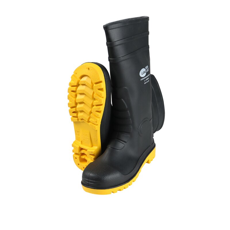 Rain Boots Manufacturer - Wholesale Anti-slip Working Gumboots Durable Wear-resistant Waterproof Rubber