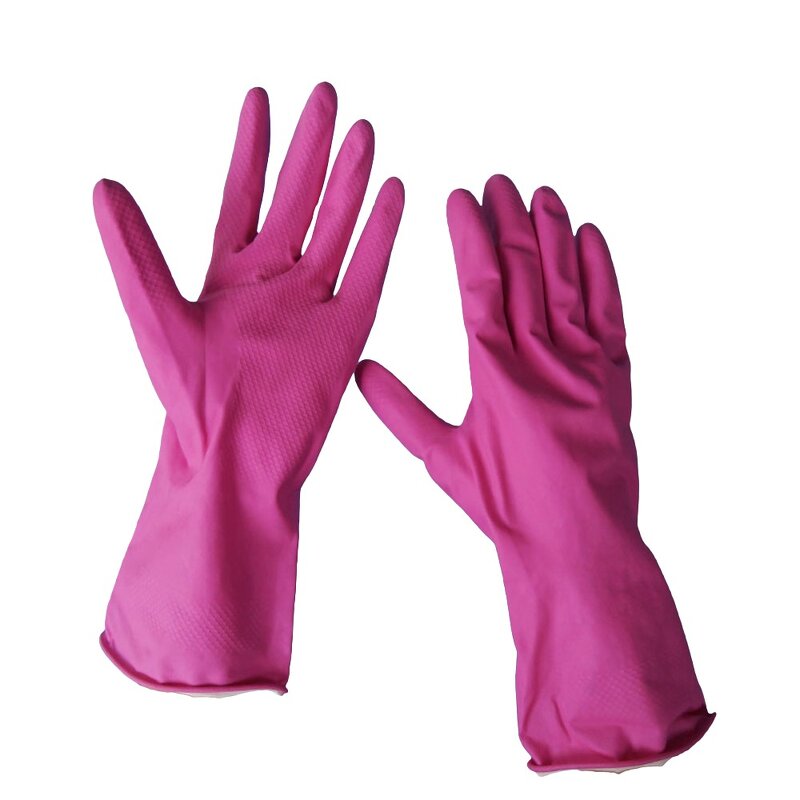 Household Gloves Manufacturer - Cheap Latex Anti-Slip Durable 30cm Multi-color S/M/L Abrasion Tear Resistant Cleaning