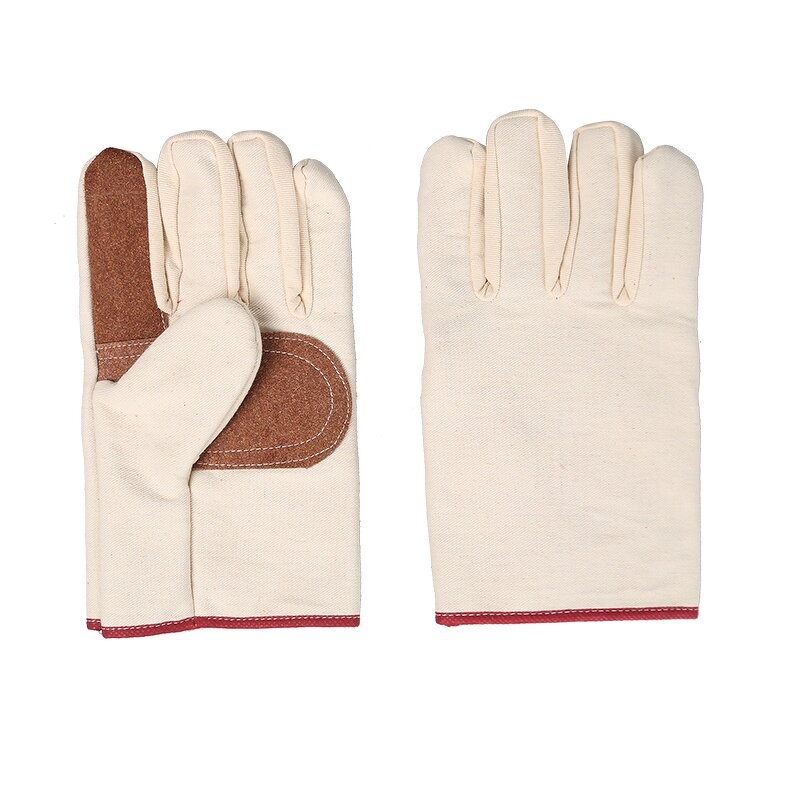 Canvas Gloves Manufacturer - FURUNDA FRDF003 Reinforced Straight Cuff 23cm Thickened for Enhanced Abrasion
