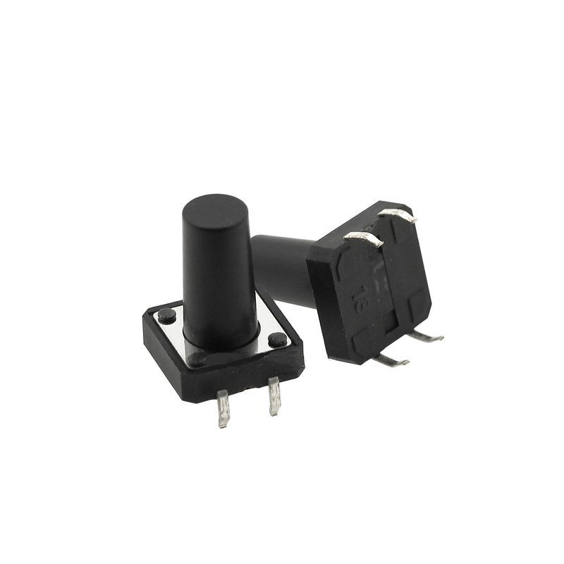 Tact Switch - Manufacturer - 10.5mm SMD 6*6*10.5mm 4 PIN Momentary 12v