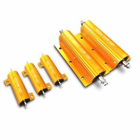 Aluminum Resistor - Manufacturer - RX24 5-1000W Non-inductive 5% Gold Case