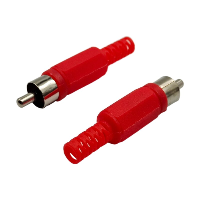 RCA Connector - Manufacturer - Audio Video Solder Multi-color Plastic Handle