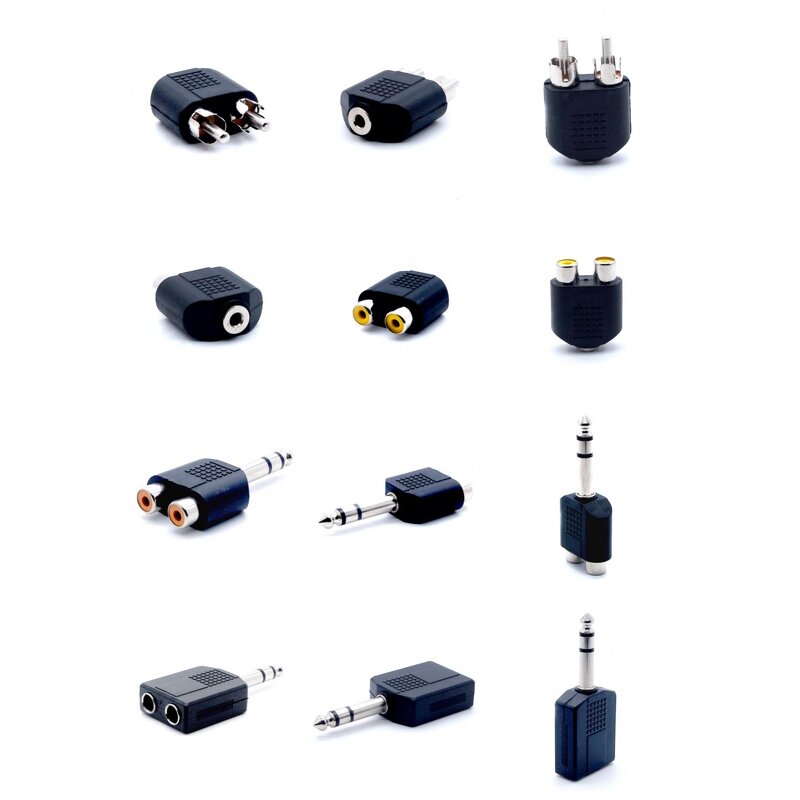 Stereo Jack Plug - Manufacturer - 6.35mm 1/4" Copper Tubes Mixer Metal