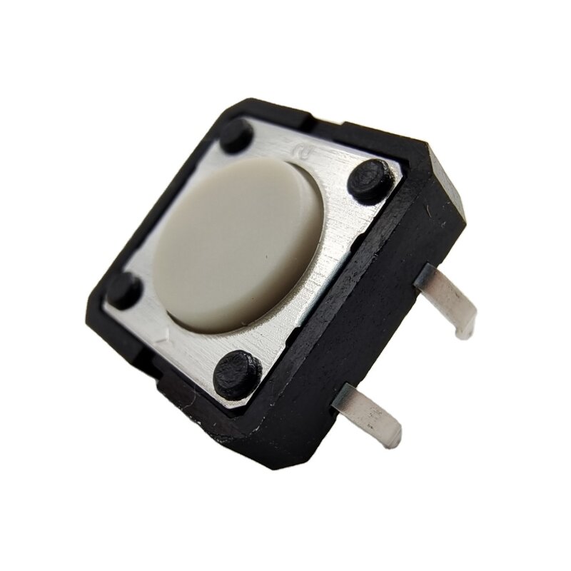 Tact Switch - Manufacturer - Round White SPST Touch 4pin SMD