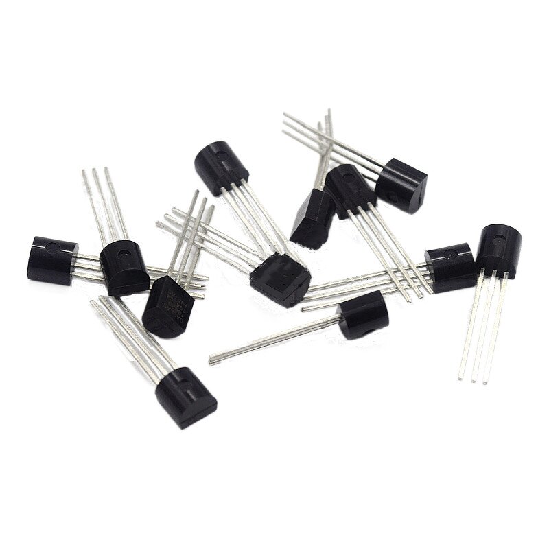 Transistor - Manufacturer - BC547 TO-92 NPN 0.1A 45v Low Power