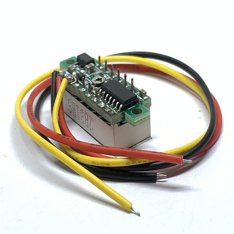 Digital Voltmeter - Manufacturer - 0.28" Three-Line Red 0-100V Mini Display