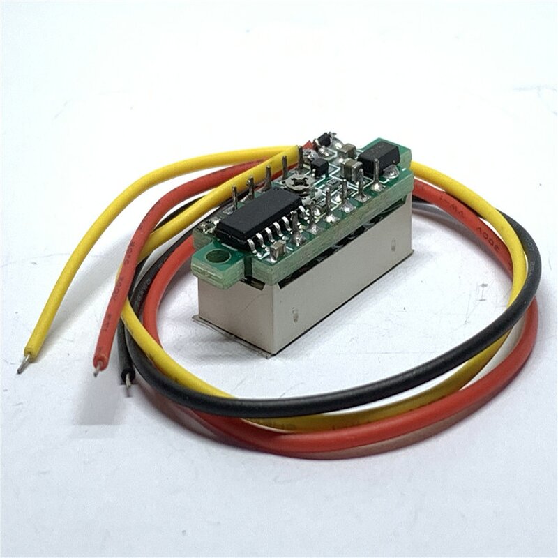 Digital Voltmeter - Manufacturer - 0.28" Three-Line Red 0-100V Mini Display