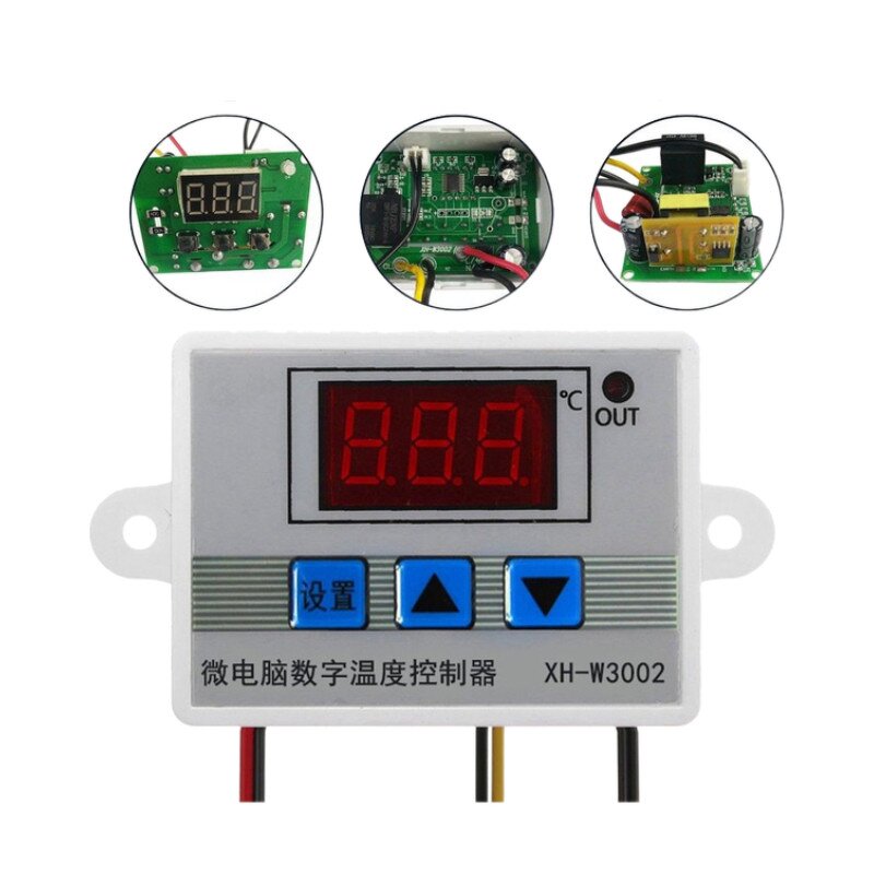Temperature Controller - Manufacturer - XH-W3002 24v Incubator Cooling Heating NTC