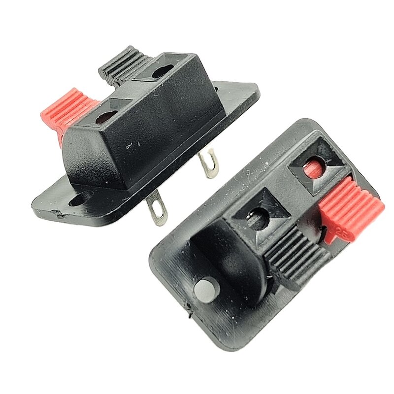 Speaker Wire Clip - Manufacturer - WP2-4 2 Pin 38*19mm Spring Loaded