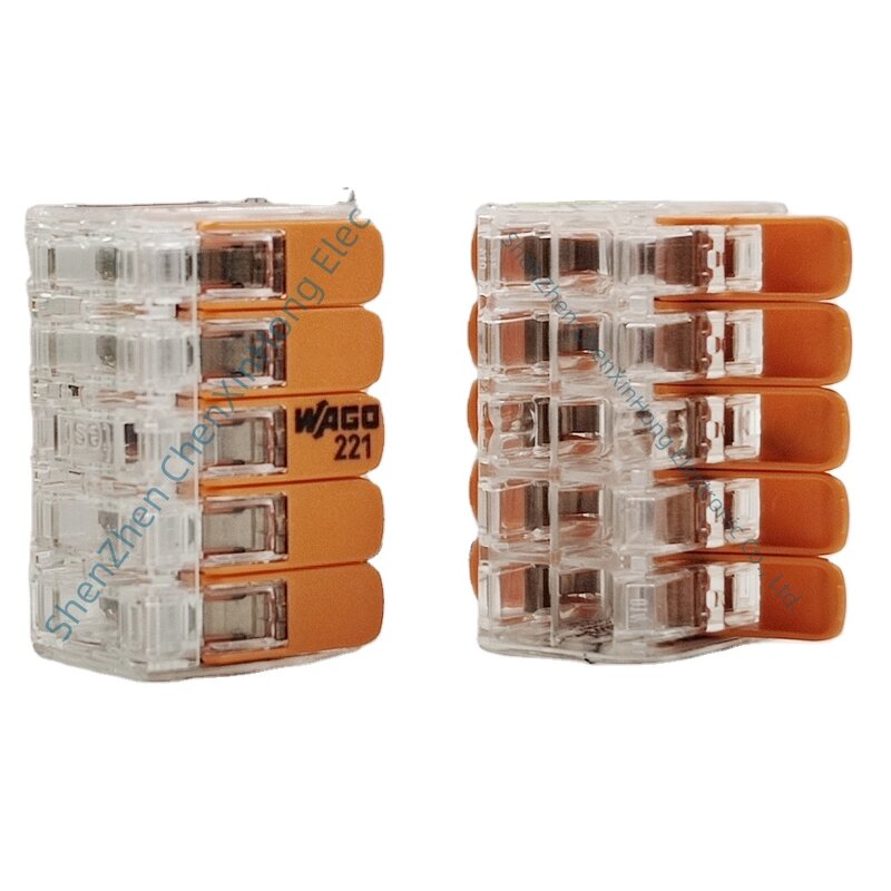WAGO Quick Connector - Manufacturer - 221-420 10 Ports 4mm2 All Conductors