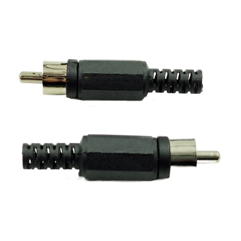 RCA Connector - Manufacturer - Audio Video Solder Multi-color Plastic Handle