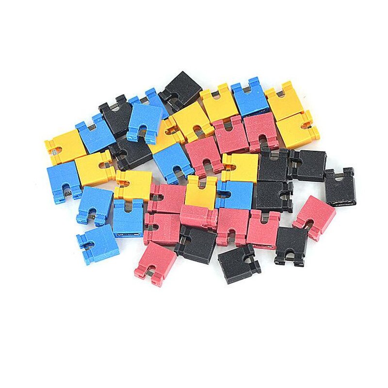 Pin Header Connector - Manufacturer - 2.54mm Pitch Colorful Standard Jumper Blocks