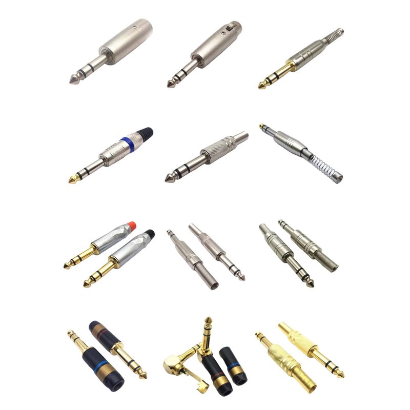 Stereo Jack Connector - Manufacturer - 3.5mm Gold Plated 3 Poles Metal