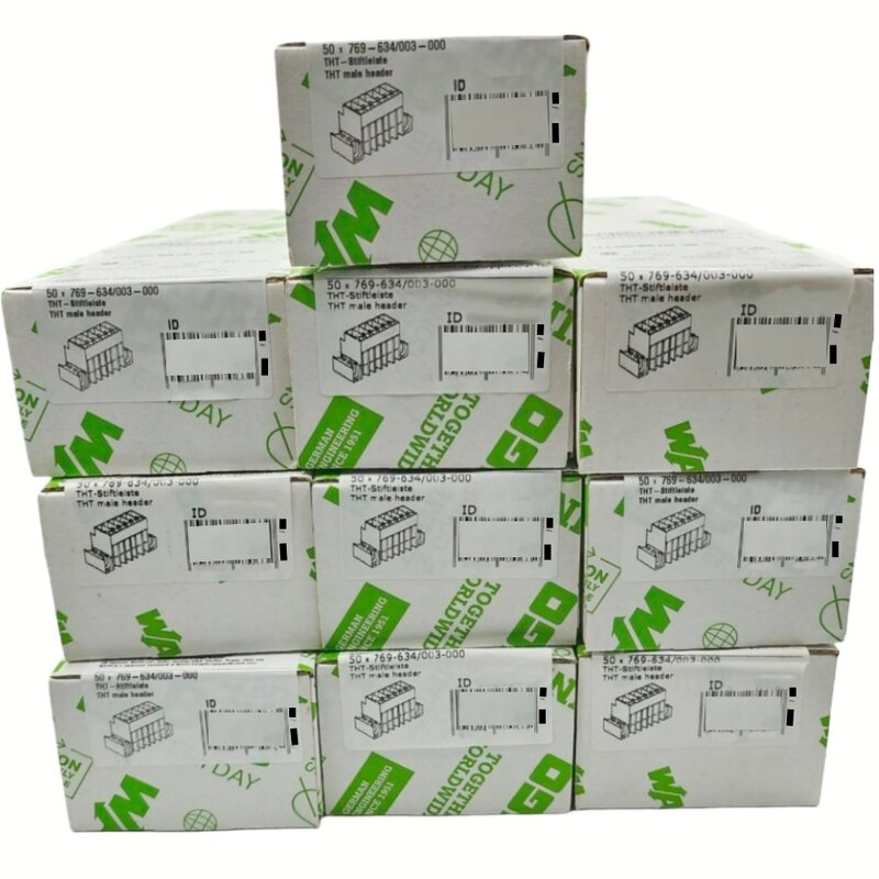 WAGO Terminal Connector - Manufacturer - 769-634/003-000 1.0x1.0mm 4-pole