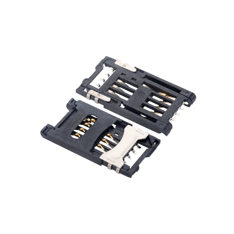 SIM Card Slot - Manufacturer - 2021 MUP-C706 Iron Sheet Flip 6/8 PIN