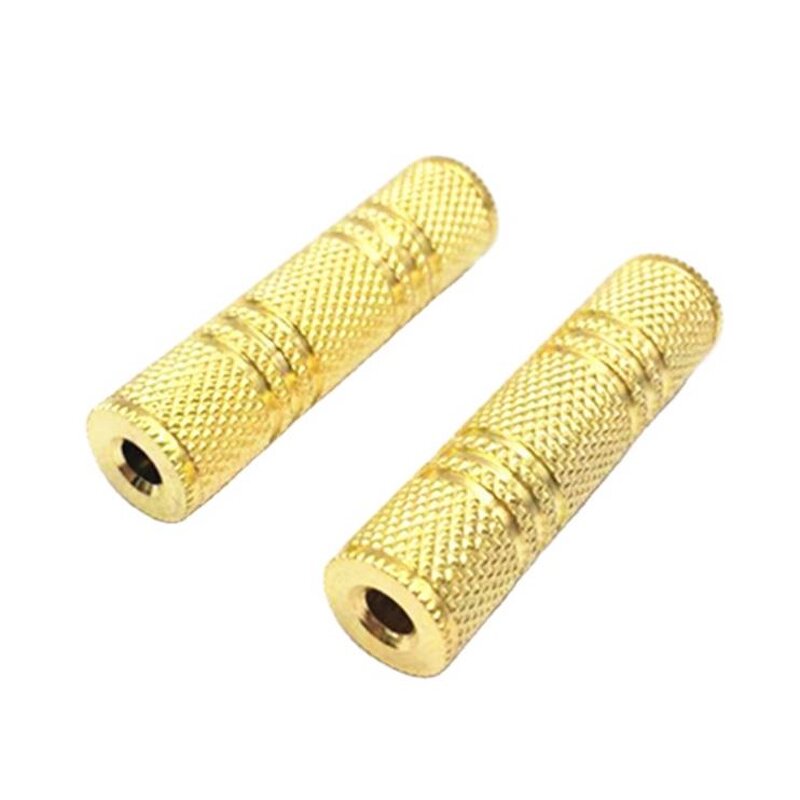 Audio Jack Connector - Manufacturer - 3.5mm Female to Female Metal Extension