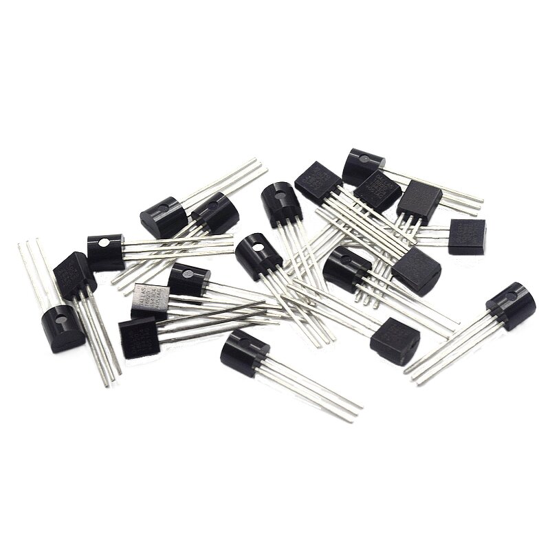 Transistor - Manufacturer - BC547 TO-92 NPN 0.1A 45v Low Power
