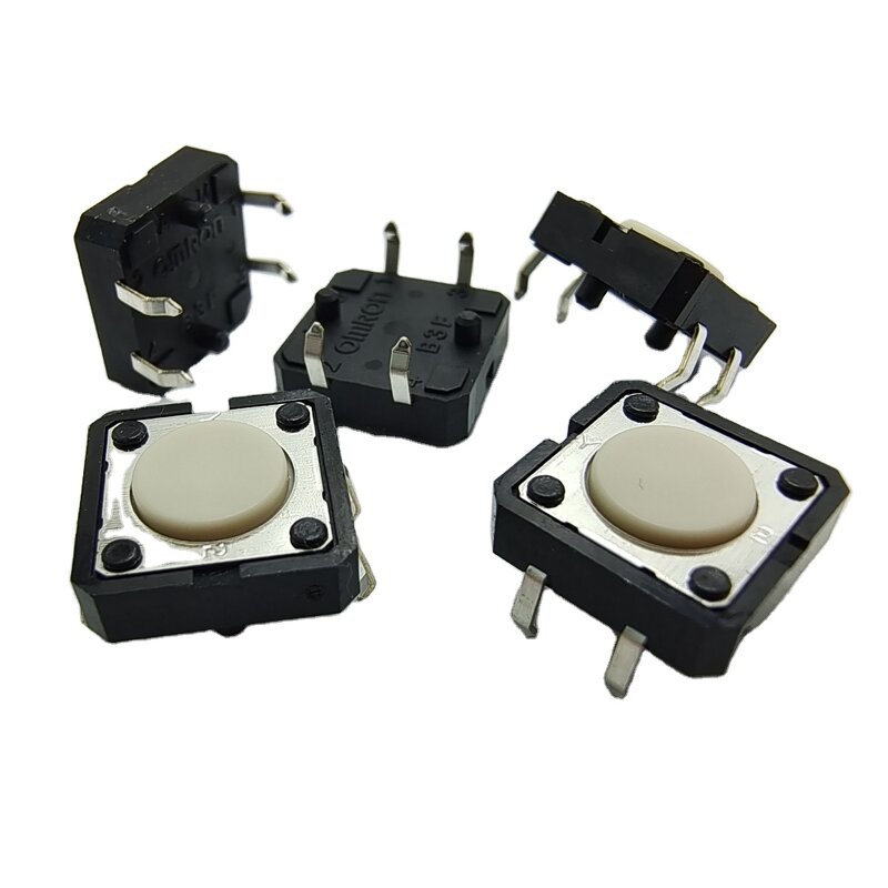 Tact Switch - Manufacturer - B3F-4000 12*12*4.3mm Mini 4 Pin DIP 50mA