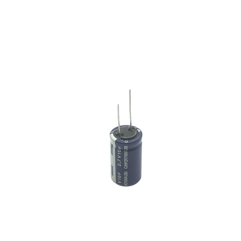 Super Capacitor - Manufacturer - 2.7V 10F Winding 12*21mm Energy Storage