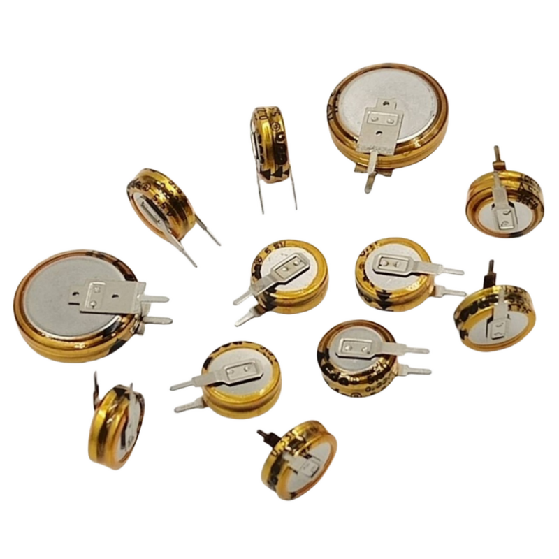 Coin Supercapacitor - Manufacturer - CBS5R5224HF-ZJ 5.5V 0.22F H Type 2uA