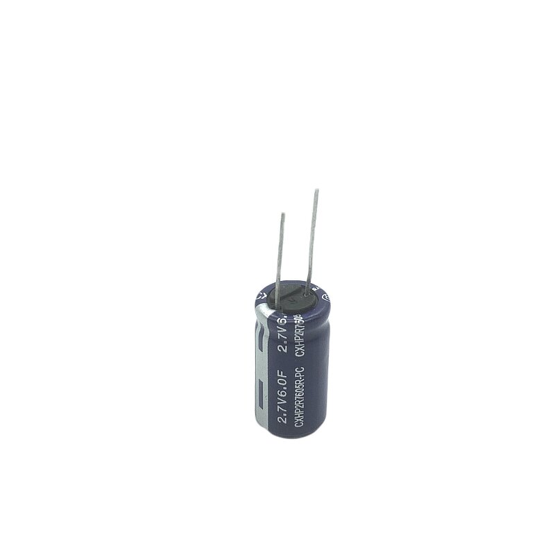 Super Capacitor - Manufacturer - 2.7V 6F Winding 10*20mm Energy Storage