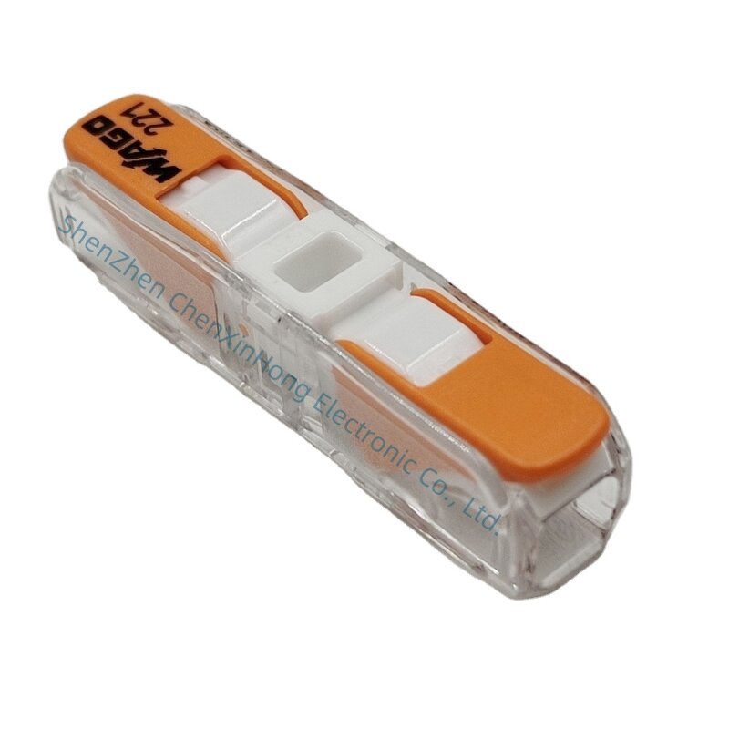 WAGO Inline Connector - Manufacturer - 221-2401 2 Conductor 4mm2 Lever Type