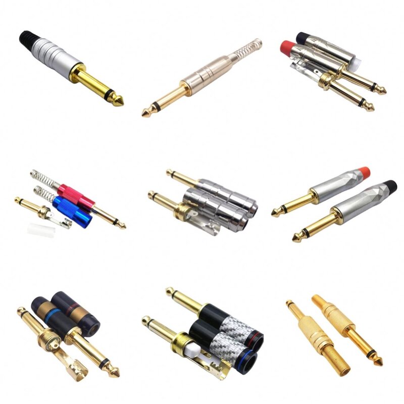 Stereo Jack Connector - Manufacturer - 3.5mm Gold Plated 3 Poles Metal