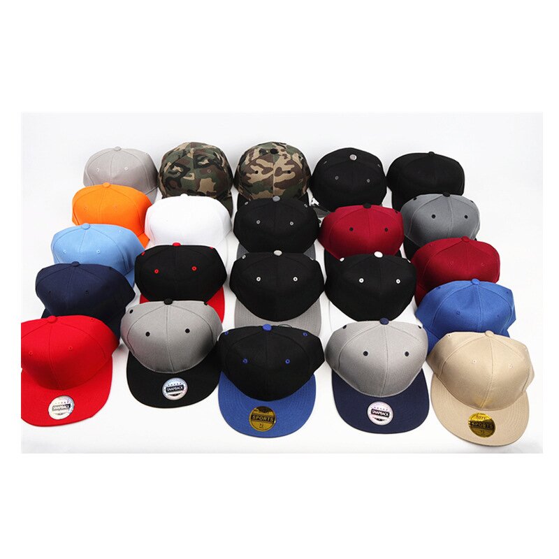 Snapback Cap - Manufacturer - Custom 6 Panel Blank Wholesale Design Logo Camo Sport Hat