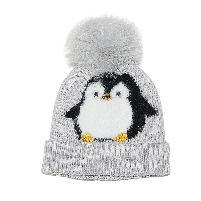 Beanie Hat - Manufacturer - Pom Pom Knit Winter Cuffed Thick Warm Unisex Skull Cap