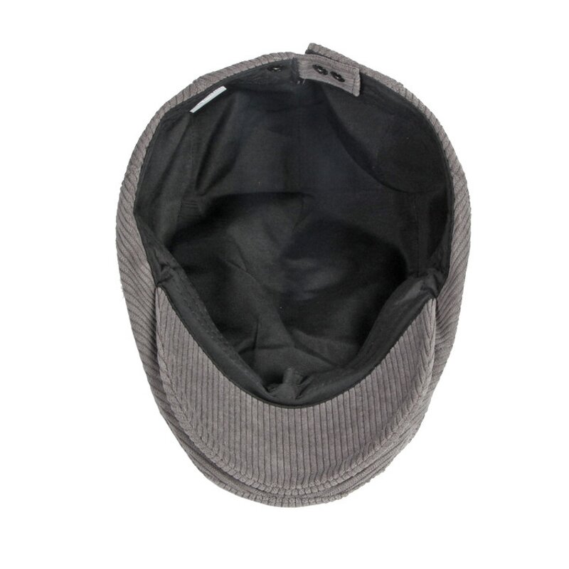 Baker Boy Cap - Manufacturer - Simple Plain Cotton Corduroy Warm Newsboy Beret for Party