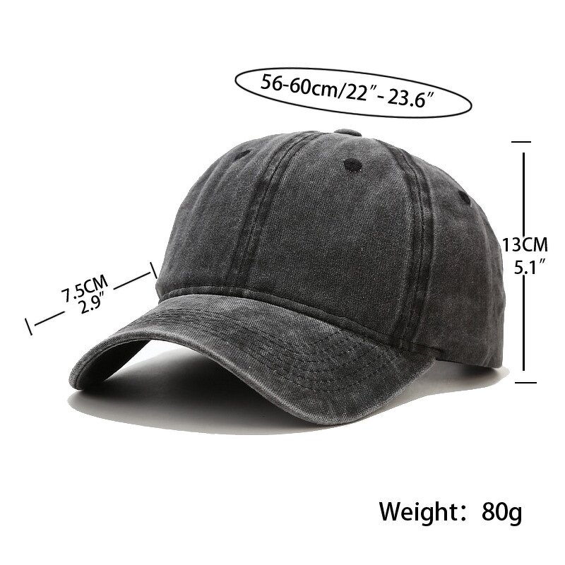 Trucker Hat - Manufacturer - Wholesale Custom Logo Vintage Cotton Adjustable Sports Cap