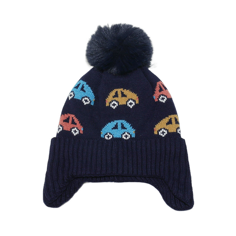 Beanie Hat - Manufacturer - Pom Pom Knit Winter Cuffed Thick Warm Unisex Skull Cap