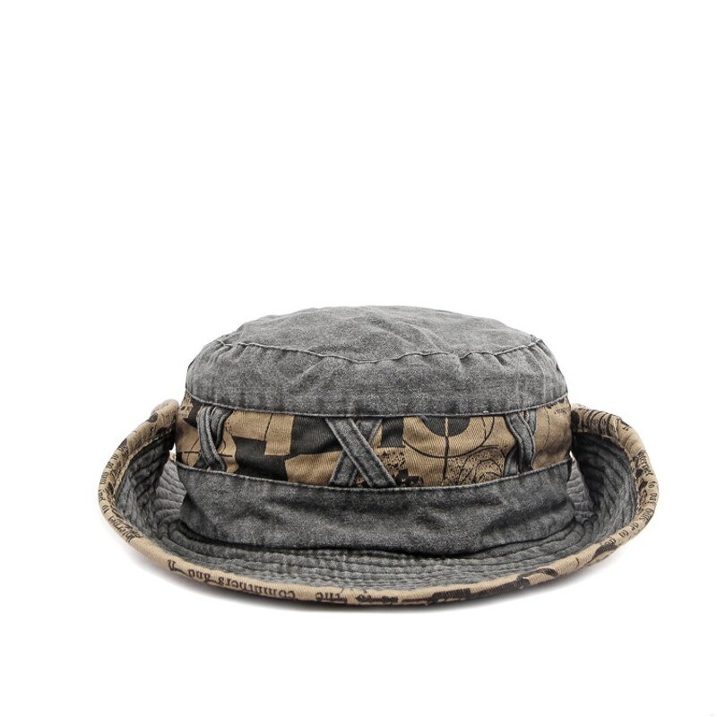 Bucket Hat - Manufacturer - Washed Cotton Outdoor Camping Fishing Wide Brim Packable Hat