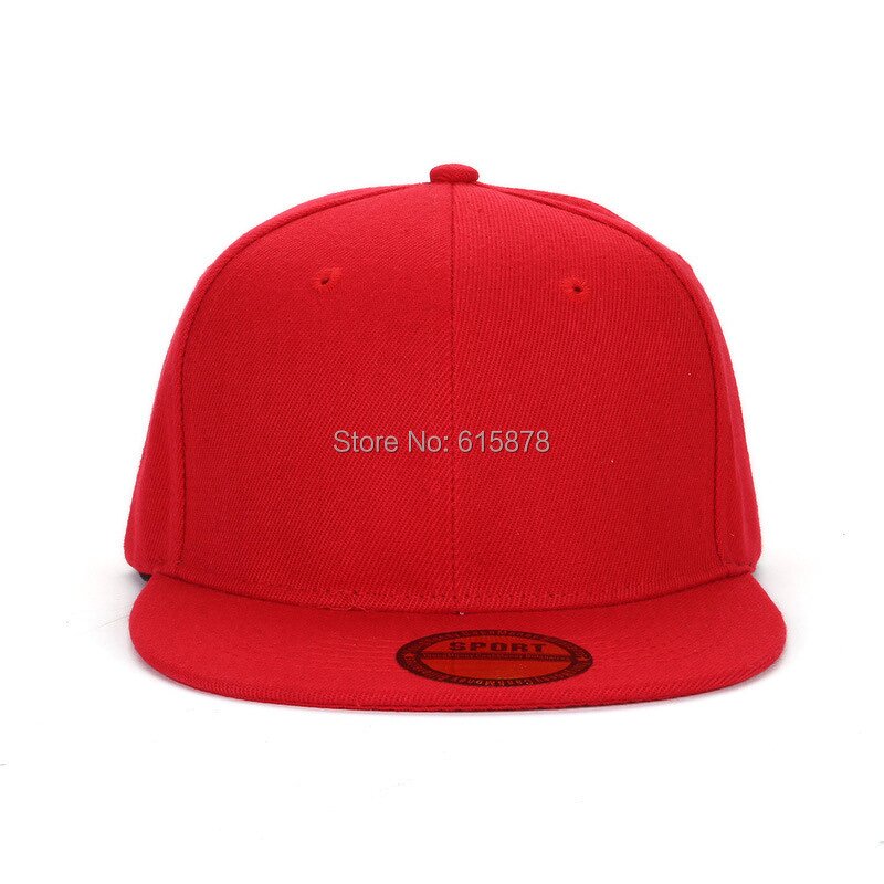 Snapback Cap - Manufacturer - Customization Canvas Hip-hop Flat Bill Adjustable Outdoor Cap