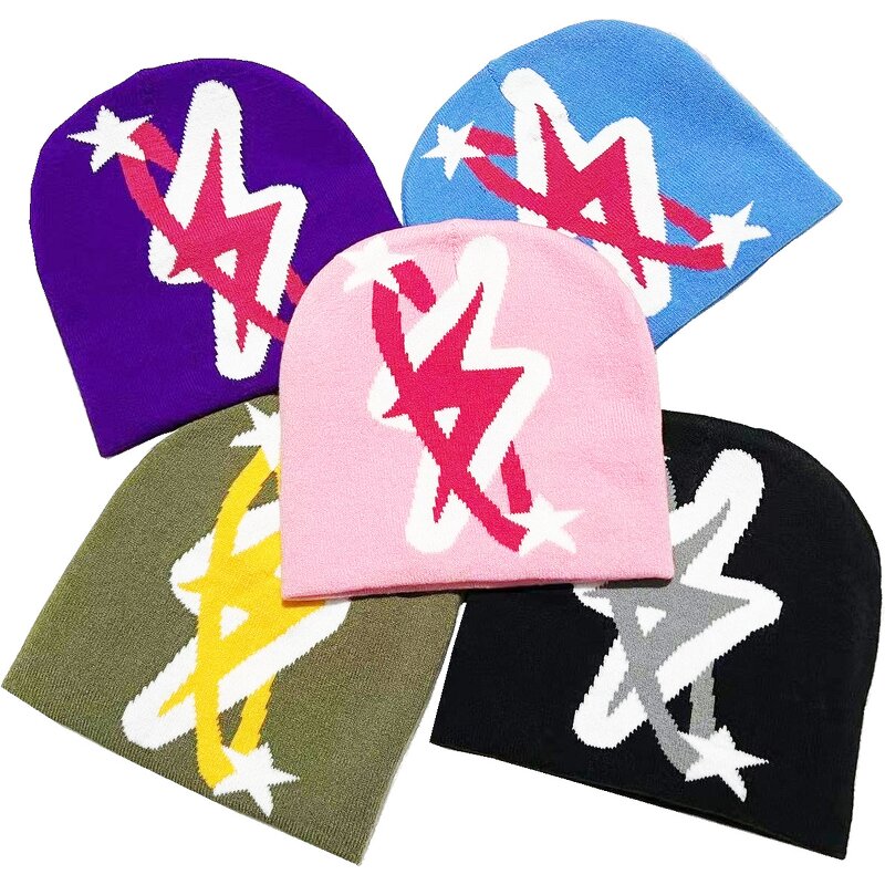 Beanie Hat - Manufacturer - Wholesale Acrylic Winter Warm Unisex Letter Pattern Hat