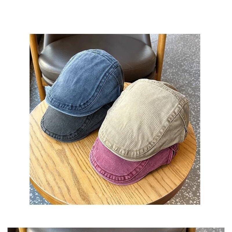 Dad Cap - Manufacturer - Unisex Cotton Denim Newsboy Ivy Gatsby Beret Casual Hat